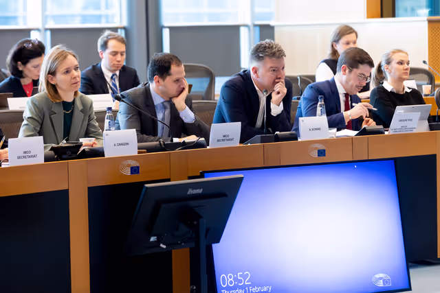 Foto 22: IMCO trilogue on Single Market Emergency Instrument (SMEI)