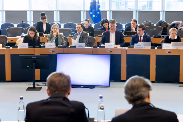 Foto 21: IMCO trilogue on Single Market Emergency Instrument (SMEI)
