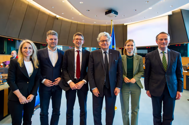 Foto 8: IMCO trilogue on Single Market Emergency Instrument (SMEI)