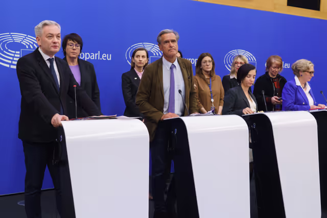 Press conference Chair on Violence against women