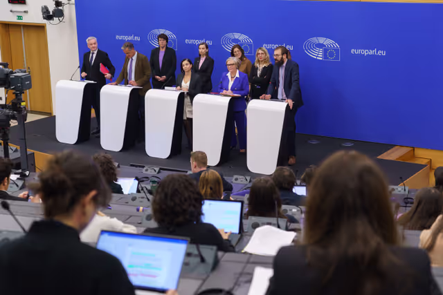 Press conference Chair on Violence against women