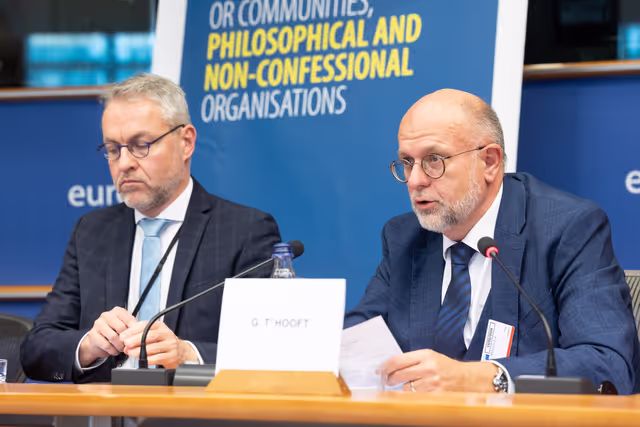 Photo 36: Article 17 TFEU - The importance of the Article 17 dialogue for raising awareness against disinformation and foreign interference as well as for achieving a high turnout at the European elections