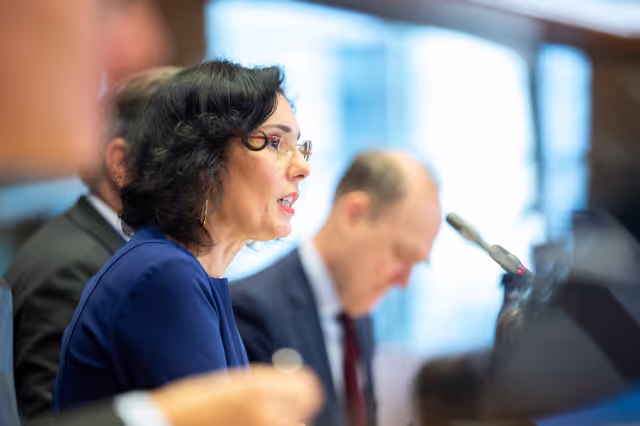 Φωτογραφία 19: AFET - Exchange of views with Hadja LAHBIB, Belgian Minister of Foreign Affairs