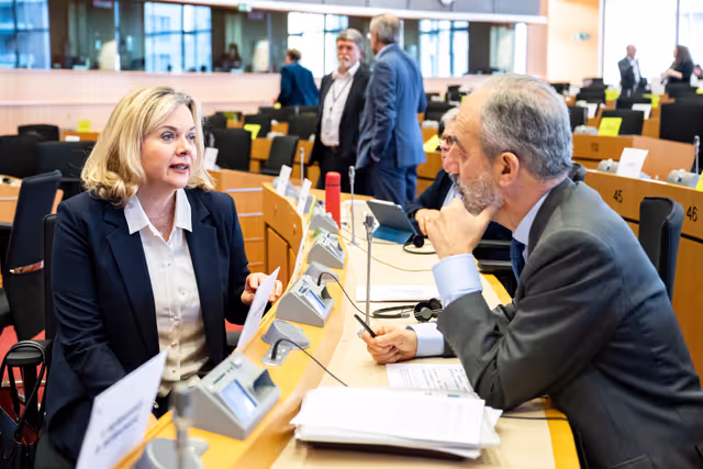 Φωτογραφία 30: AFET - Exchange of views with Hadja LAHBIB, Belgian Minister of Foreign Affairs