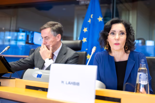 Φωτογραφία 23: AFET - Exchange of views with Hadja LAHBIB, Belgian Minister of Foreign Affairs