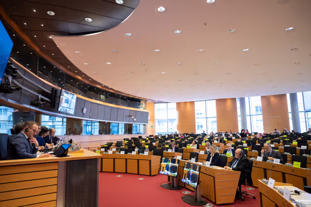 Φωτογραφία 2: AFET - Exchange of views with Hadja LAHBIB, Belgian Minister of Foreign Affairs