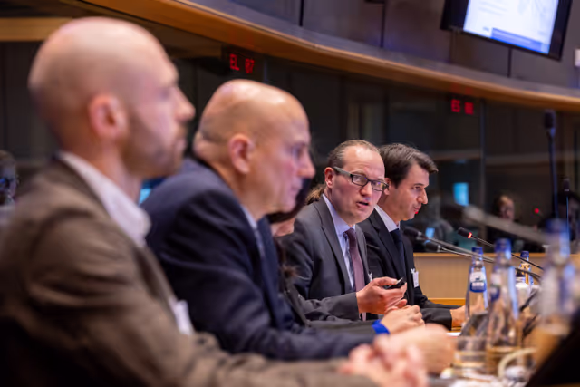 Photo 8: TRAN Committee meeting .Workshop on The suitability of existing post and parcel delivery legislation