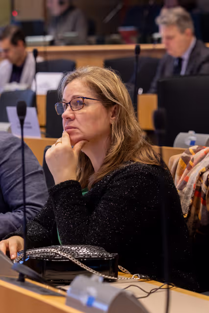 Photo 7: TRAN Committee meeting .Workshop on The suitability of existing post and parcel delivery legislation