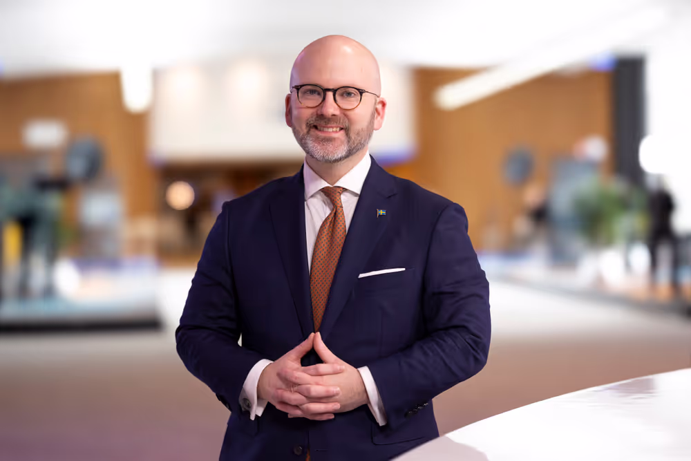 Charlie WEIMERS in the EP in Brussels