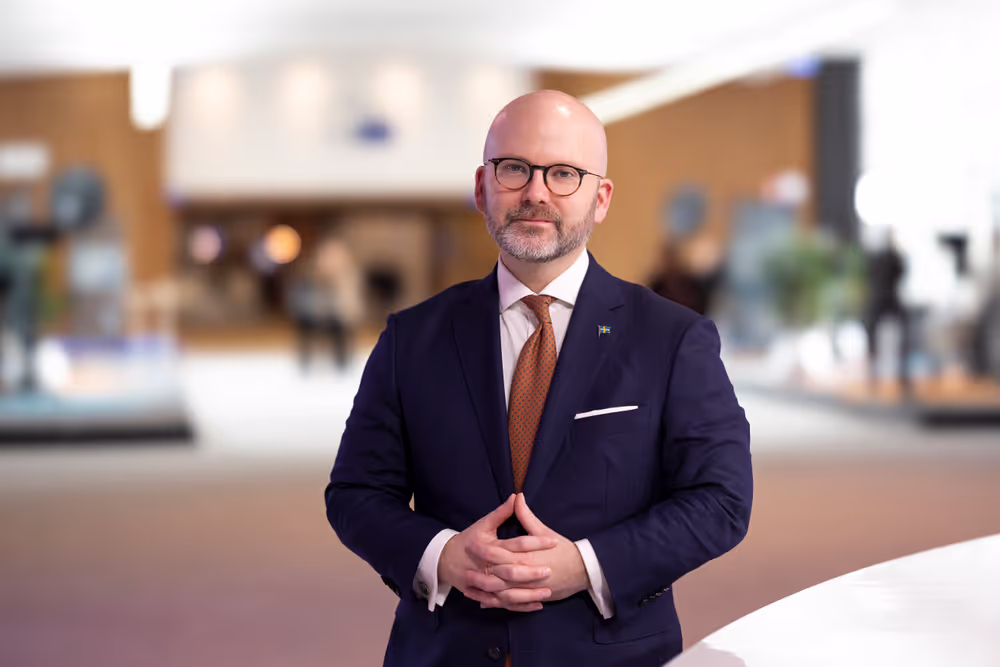 Charlie WEIMERS in the EP in Brussels