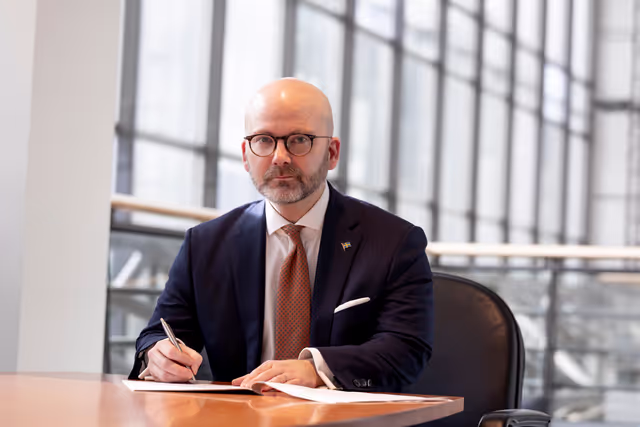 Foto 4: Charlie WEIMERS in the EP in Brussels