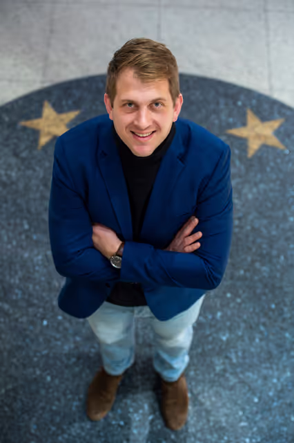 Foto 7: Michael BLOSS in the EP in Brussels