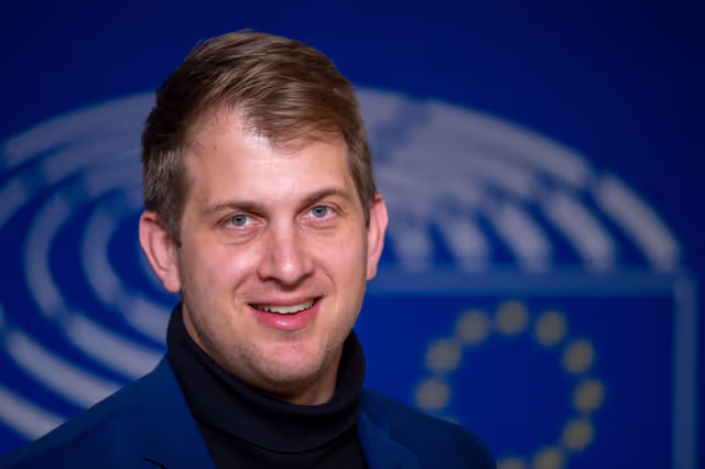 Foto 5: Michael BLOSS in the EP in Brussels