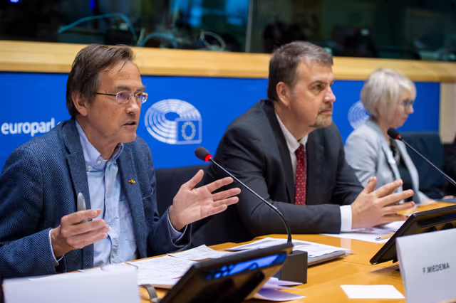 Nuotrauka 12: STOA Academic Freedom Roundtable ‘ Research Integrity in Open Science for Europe ’