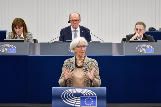 Fotografie 1: EP Plenary session - European Central Bank – annual report 2023