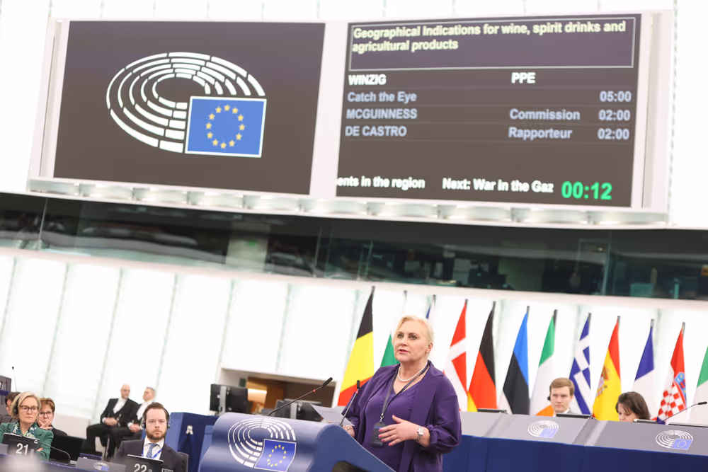 EP Plenary session - Debate - Geographical Indications for wine, spirit drinks and agricultural products