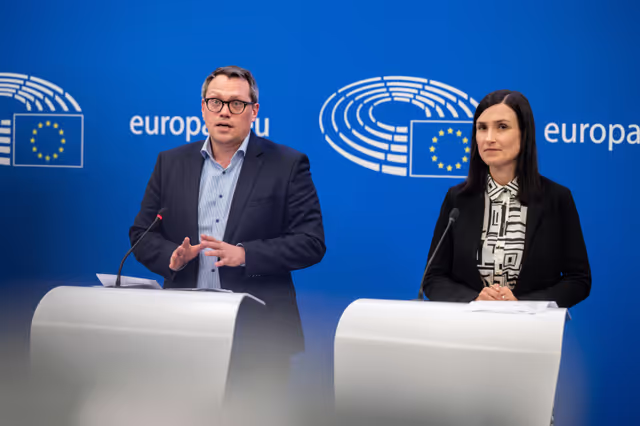 Press conference on New EU rules ensuring protection for journalists and media outlets from strategic lawsuits against public participation (SLAPPs)