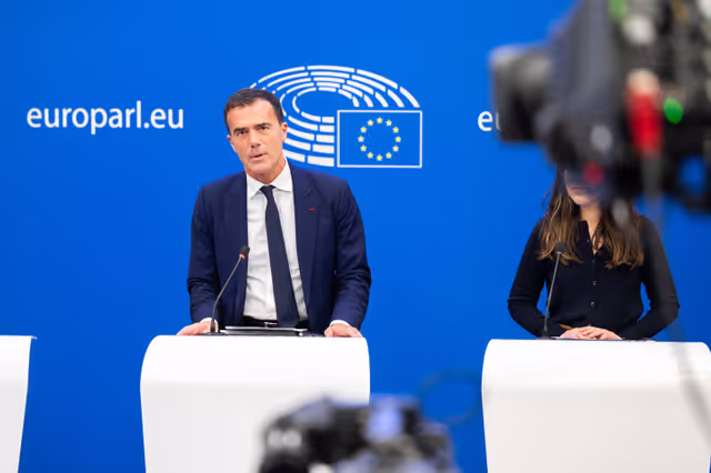 Press conference on The Final vote on Transparency and targeting of political advertising