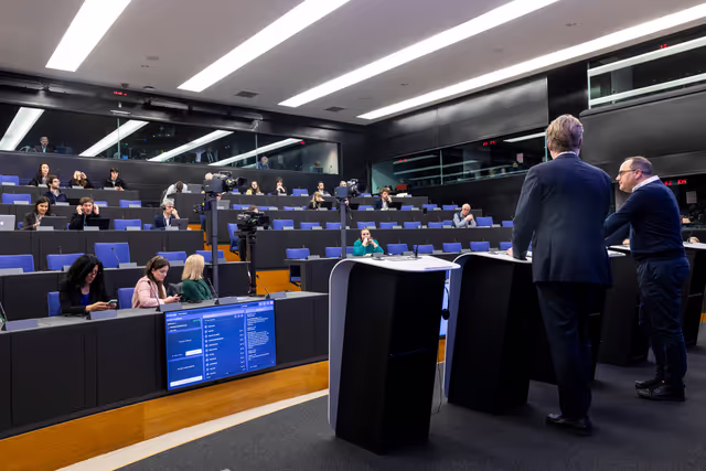 Photo 8: Press conference on EU Nature Restoration Law