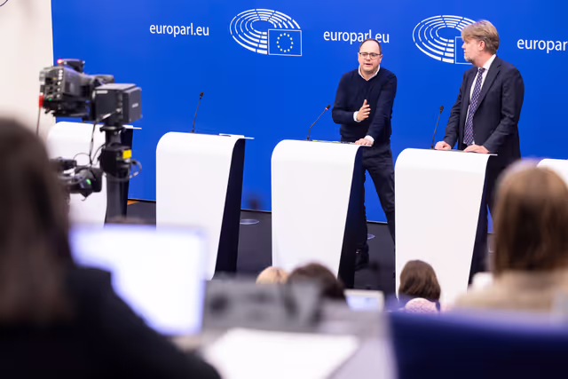 Photo 9: Press conference on EU Nature Restoration Law