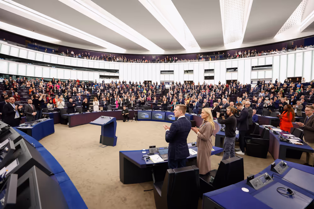 EP Plenary session - Address by Yulia Navalnaya