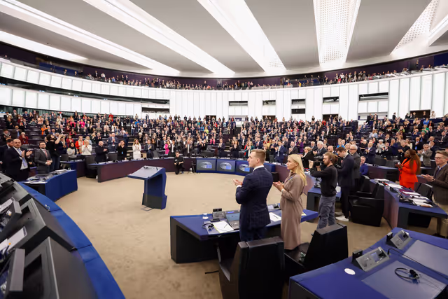 Foto 6: EP Plenary session - Address by Yulia Navalnaya