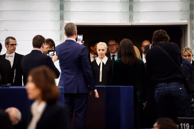 EP Plenary session - Address by Yulia Navalnaya