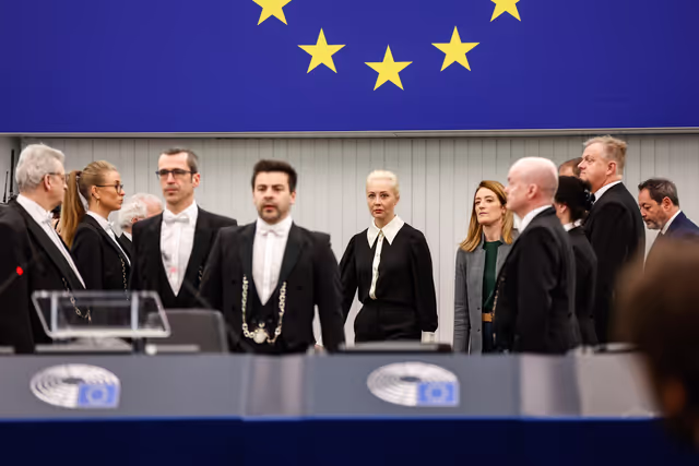 Foto 1: EP Plenary session - Address by Yulia Navalnaya