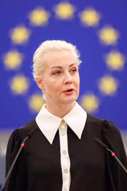 Foto 29: EP Plenary session - Address by Yulia Navalnaya