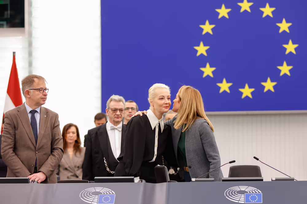 EP Plenary session - Address by Yulia Navalnaya