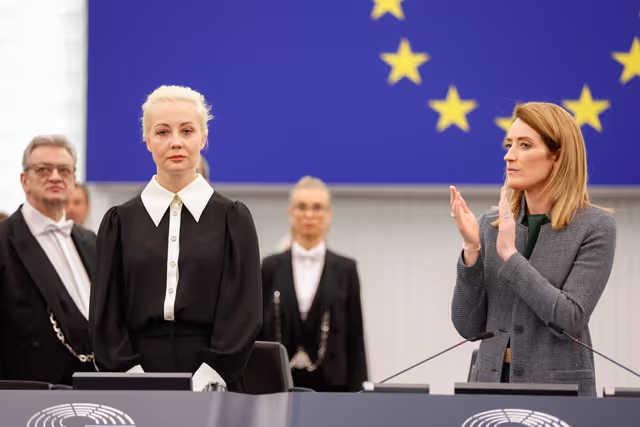 Foto 22: EP Plenary session - Address by Yulia Navalnaya