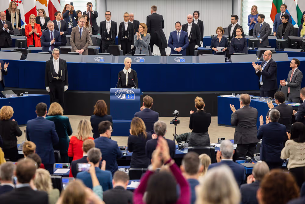EP Plenary session - Address by Yulia Navalnaya