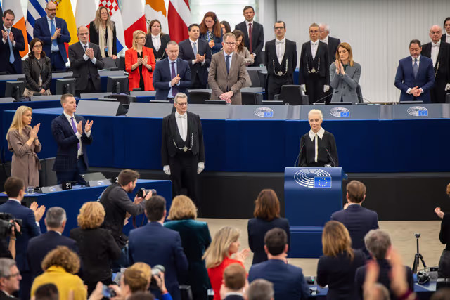 Foto 27: EP Plenary session - Address by Yulia Navalnaya