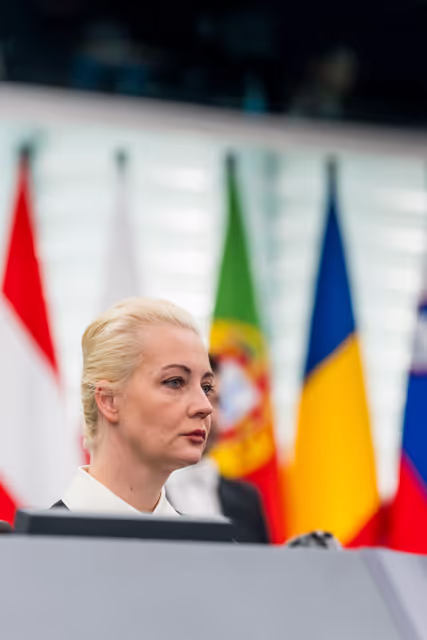 Foto 43: EP Plenary session - Address by Yulia Navalnaya