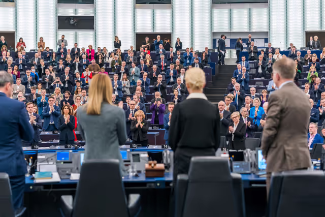 Foto 2: EP Plenary session - Address by Yulia Navalnaya