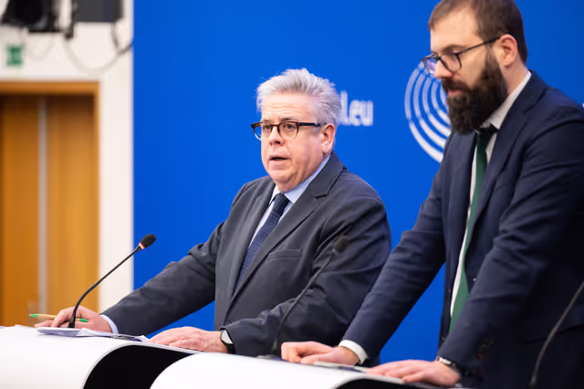 Fotografie 4: Press conference on The Annual Report 2023 on Human Rights and Democracy