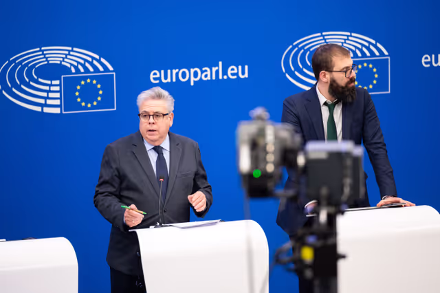 Fotografie 3: Press conference on The Annual Report 2023 on Human Rights and Democracy