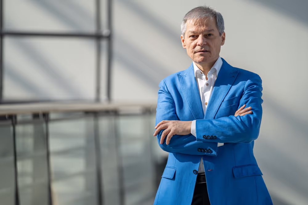 Dacian CIOLOS in the EP in Brussels