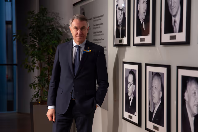 Petras AUSTREVICIUS in the EP in Strasbourg