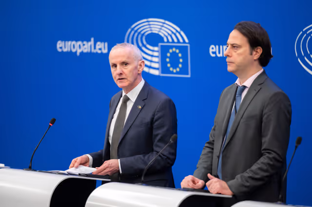 Foto 6: Press conference on the energy performance of buildings directive