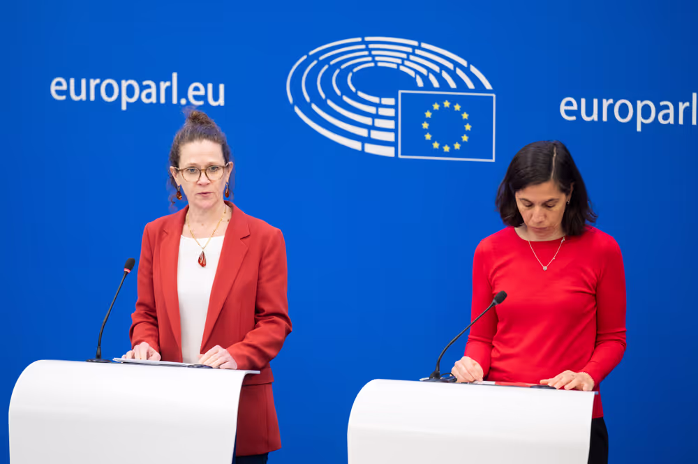 Press conference on criminalising the violations of EU sanction