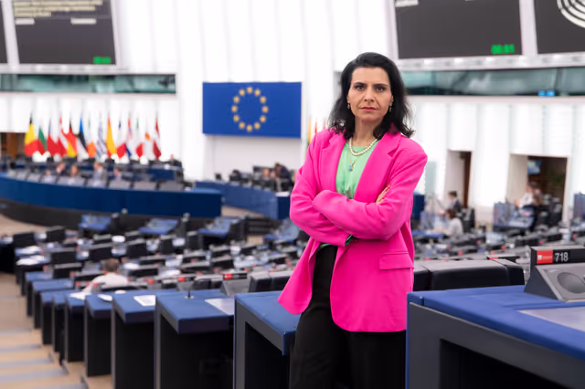 Abir AL-SAHLANI in the EP in Strasbourg