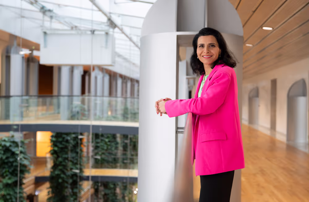 Abir AL-SAHLANI in the EP in Strasbourg