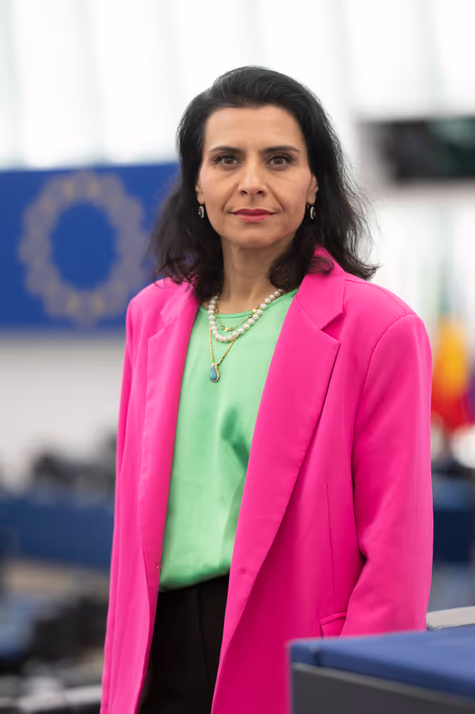 Abir AL-SAHLANI in the EP in Strasbourg