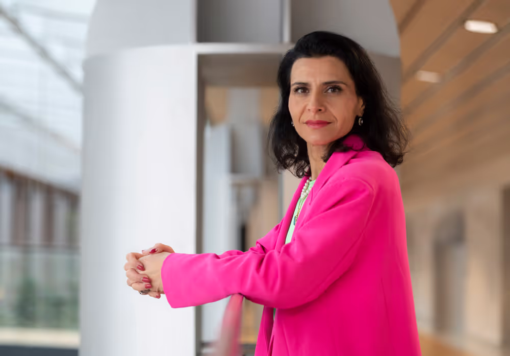 Abir AL-SAHLANI in the EP in Strasbourg