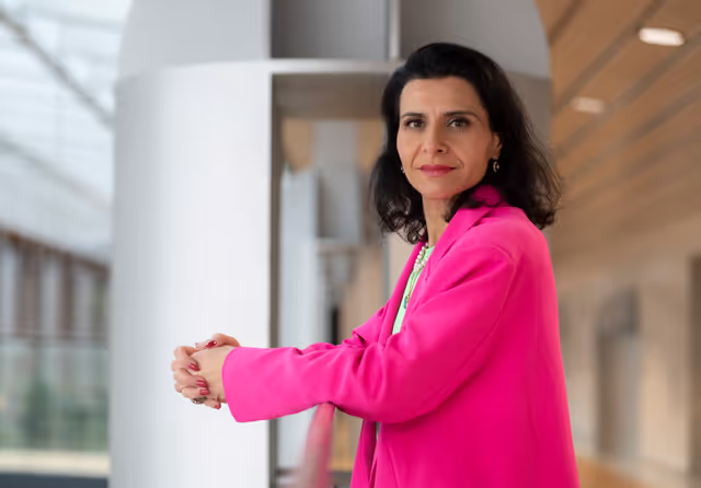 Fotografie 5: Abir AL-SAHLANI in the EP in Strasbourg