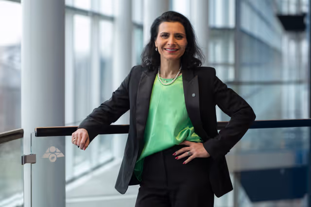 Fotografie 1: Abir AL-SAHLANI in the EP in Strasbourg