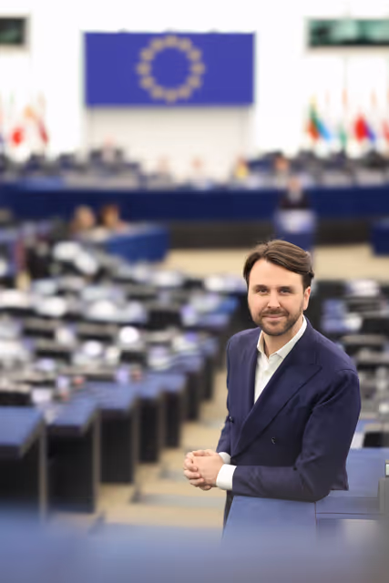 Foto 4: Mario FURORE in the EP in Strasbourg