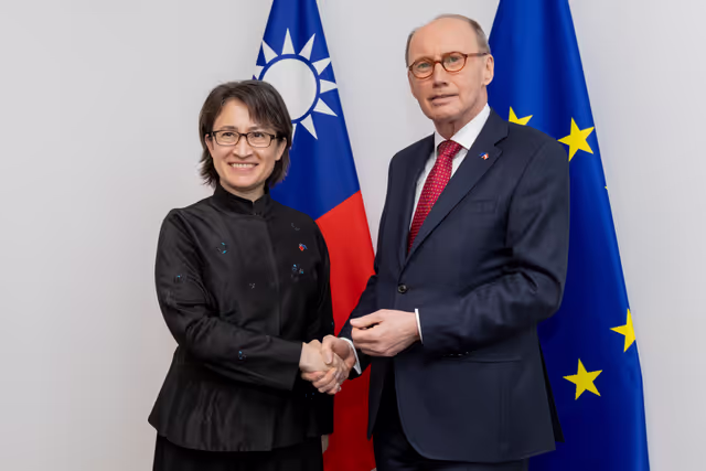 Fotagrafa 6: Othmar KARAS meets with  Bi-Khim HSIAO, Taiwanese Vice President- elect
