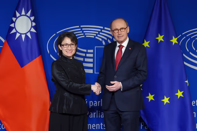 Fotagrafa 10: Othmar KARAS meets with  Bi-Khim HSIAO, Taiwanese Vice President- elect